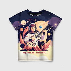 Детская футболка Space music