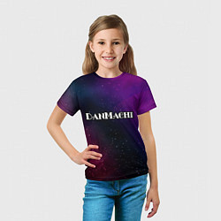 Футболка детская DanMachi gradient space, цвет: 3D-принт — фото 2