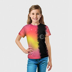 Футболка детская Mamamoo логотип, цвет: 3D-принт — фото 2