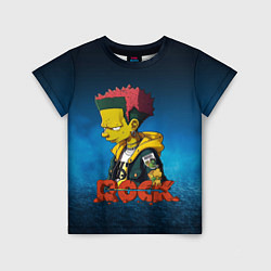 Детская футболка Rock music Simpsons