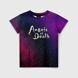 Детская футболка Angels of Death gradient space