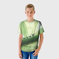 Футболка детская Приключения Deep Rock Galactic, цвет: 3D-принт — фото 2