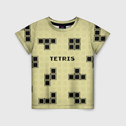 Детская футболка Тетрис ретро