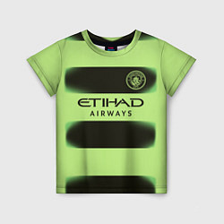 Детская футболка Джек Грилиш Манчестер Сити форма 2223 третья