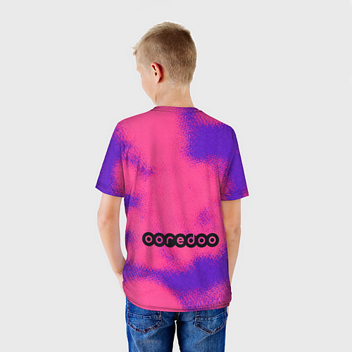 Детская футболка Форма ПСЖ четвертая / 3D-принт – фото 4