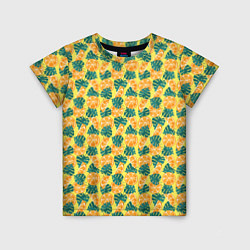Детская футболка Летний паттерн с апельсинами