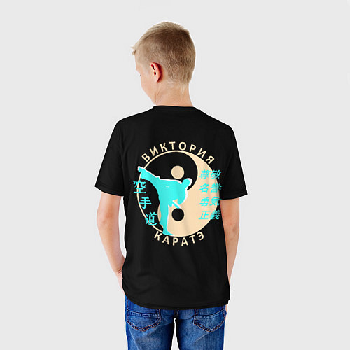 Детская футболка Виктория Карате некст / 3D-принт – фото 4