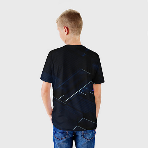 Детская футболка Киберплата / 3D-принт – фото 4