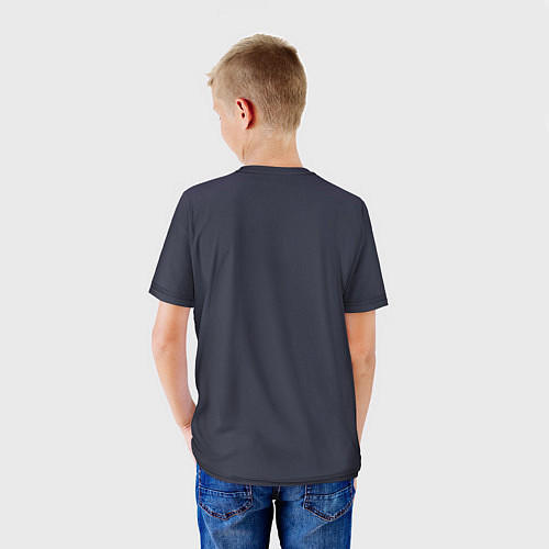 Детская футболка Деловой пиджак с рубашкой / 3D-принт – фото 4