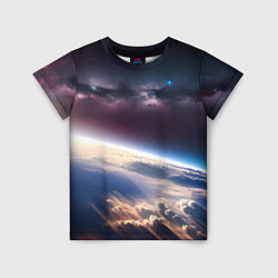 Детская футболка Планета и космос