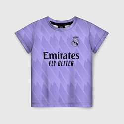 Детская футболка Винисиус Жуниор Реал Мадрид форма 2223 гостевая