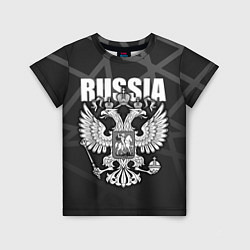 Детская футболка Russia - герб РФ