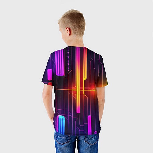 Детская футболка Неонка / 3D-принт – фото 4