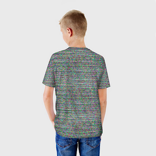 Детская футболка Lost signal / 3D-принт – фото 4
