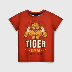 Детская футболка Tiger - боец