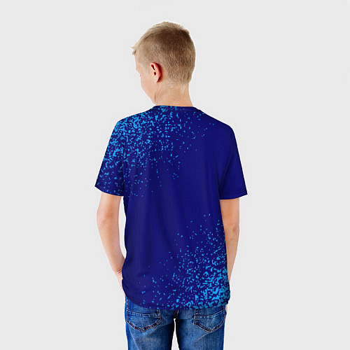Детская футболка Саня рокозавр / 3D-принт – фото 4