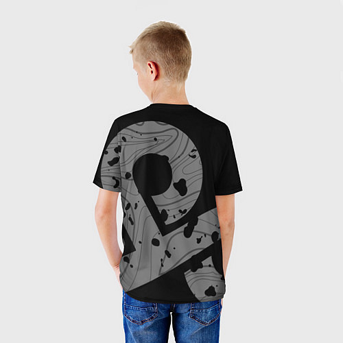 Детская футболка Форма Cloud 9 black / 3D-принт – фото 4