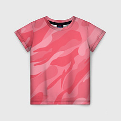 Детская футболка Pink military
