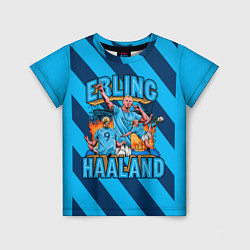 Детская футболка Эрлинг Холанд ФК Манчестер Сити 9