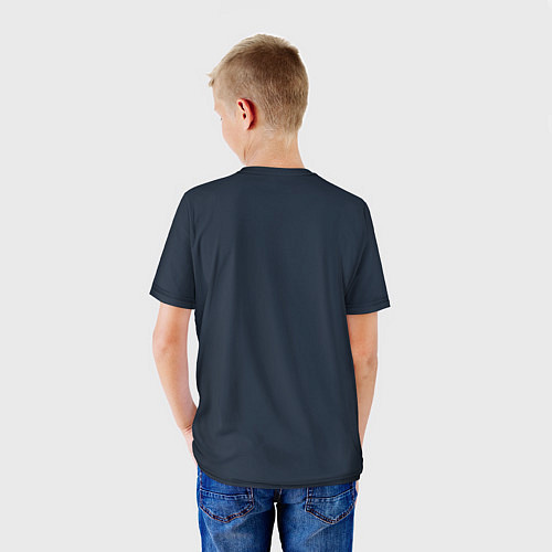 Детская футболка Лис ниндзя от нейросети / 3D-принт – фото 4