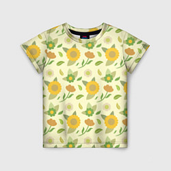 Детская футболка Цветы лета
