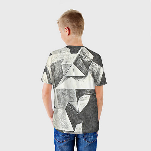 Детская футболка Драгоценный кристалл / 3D-принт – фото 4