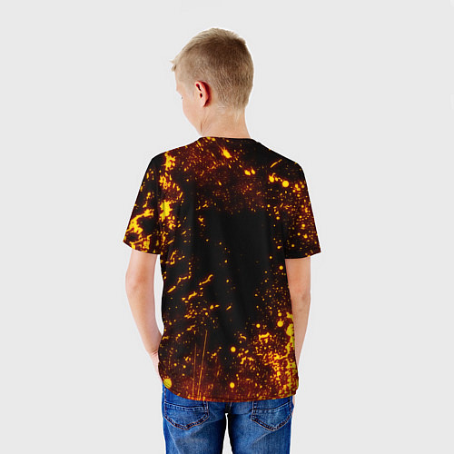 Детская футболка Fire CS2 / 3D-принт – фото 4