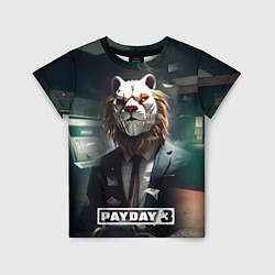 Детская футболка Payday 3 lion