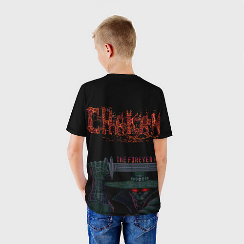 Детская футболка Chakan-Theforeverman / 3D-принт – фото 4
