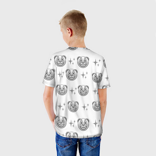 Детская футболка Клоунада чб / 3D-принт – фото 4