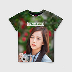 Футболка детская Blackpink Jisoo, цвет: 3D-принт