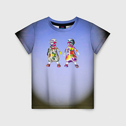 Детская футболка Два чудаковатых клоуна