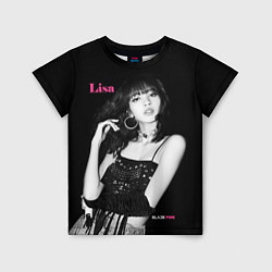 Детская футболка Blackpink lovely Lisa