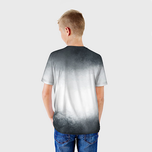 Детская футболка Стая акул / 3D-принт – фото 4