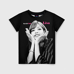 Детская футболка Blackpink Lisa gesture of love