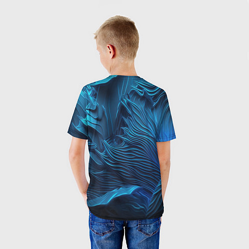 Детская футболка CS GO ice logo / 3D-принт – фото 4