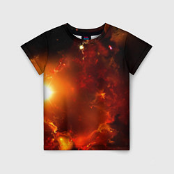 Детская футболка Небо в огне