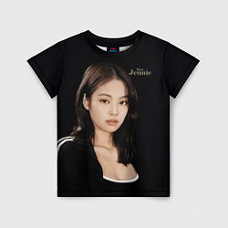 Футболка детская Blackpink Jennie sportswoman, цвет: 3D-принт