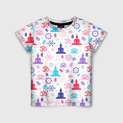 Детская футболка Медитация - символика