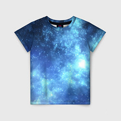 Детская футболка Яркие звёзды в космосе