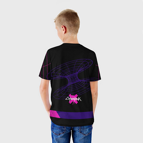 Детская футболка Cybergirl 2077 / 3D-принт – фото 4
