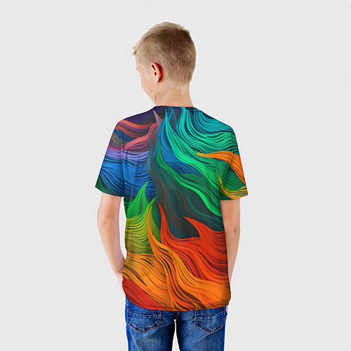 Детская футболка Cs Go Logo Color / 3D-принт – фото 4
