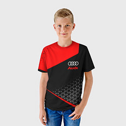 Футболка детская Ауди - sportwear, цвет: 3D-принт — фото 2