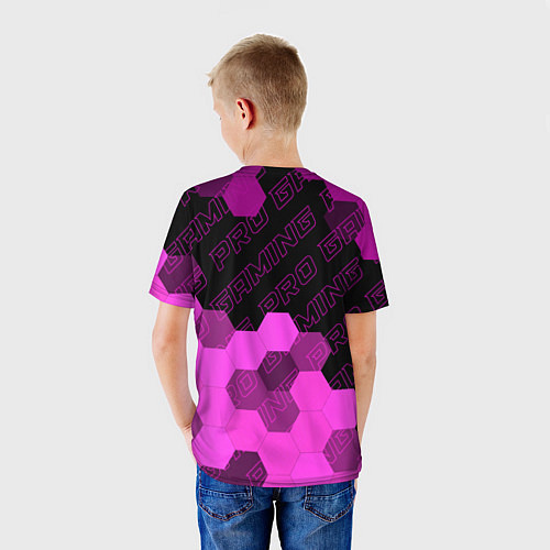Детская футболка Death Stranding pro gaming: символ сверху / 3D-принт – фото 4
