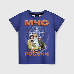 Детская футболка МЧС России - спасатели