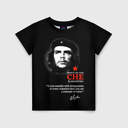 Детская футболка Che Guevara автограф