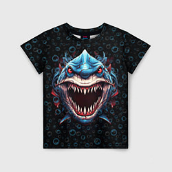 Детская футболка Evil shark