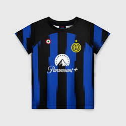 Детская футболка ФК Интер форма 2324 домашняя
