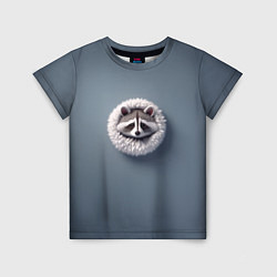 Детская футболка Мордочка маленького енота
