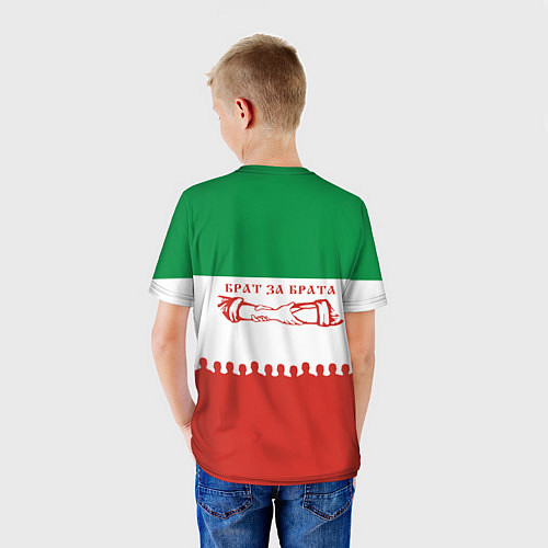Детская футболка Один за всех и все за одного - лозунг / 3D-принт – фото 4